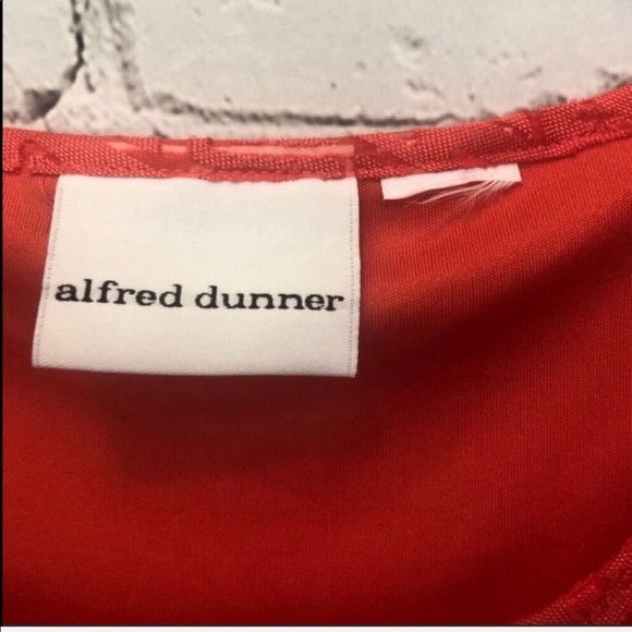 NWT ALFRED DUNNER / Feels Like Spring Woven Top - Picture 4 of 5